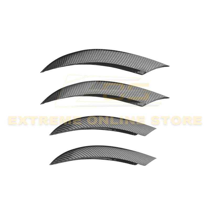 2019-Up Mercedes-Benz C-Class Carbon Fiber Front Air Vent Cover image 11