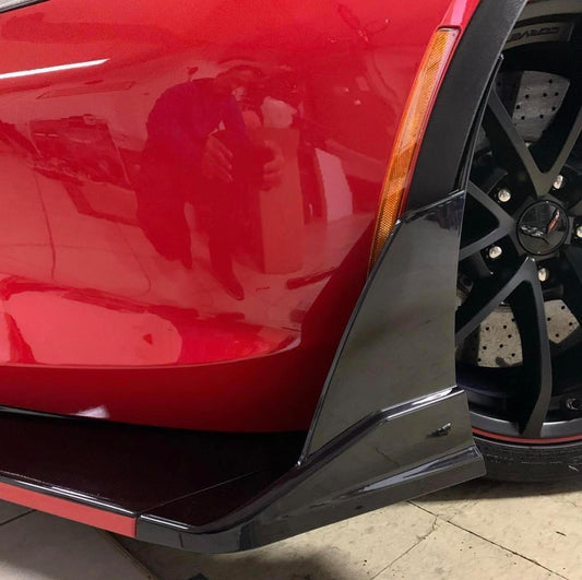 Corvette C7 Stage 3.5 ZR1 Conversion Front Side Winglets image 2