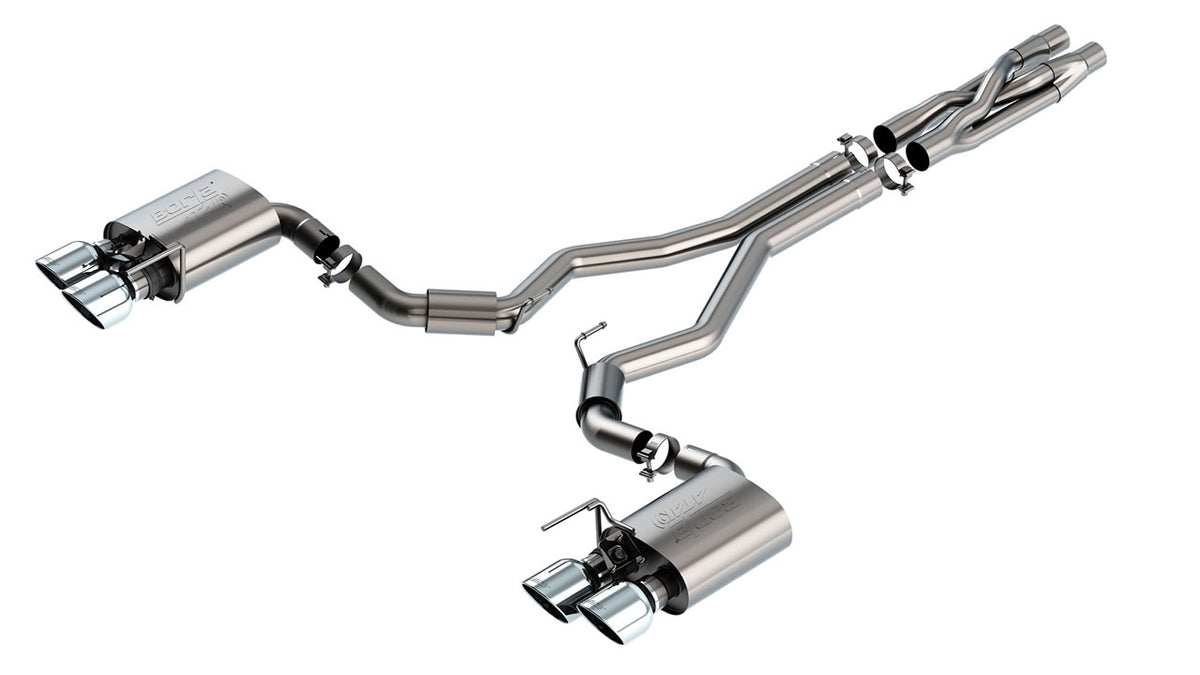 Borla 140837 ATAK Cat-Back Exhaust for Mustang Shelby GT500