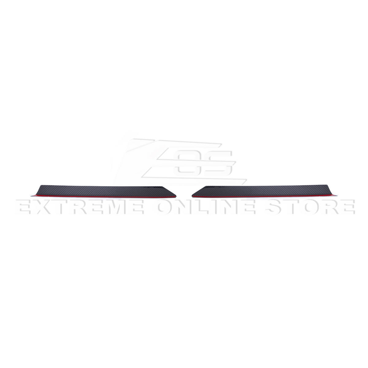 Corvette C8 Z51 DRY CARBON FIBER Rear Spoiler Add-On Wickers Extension image 14