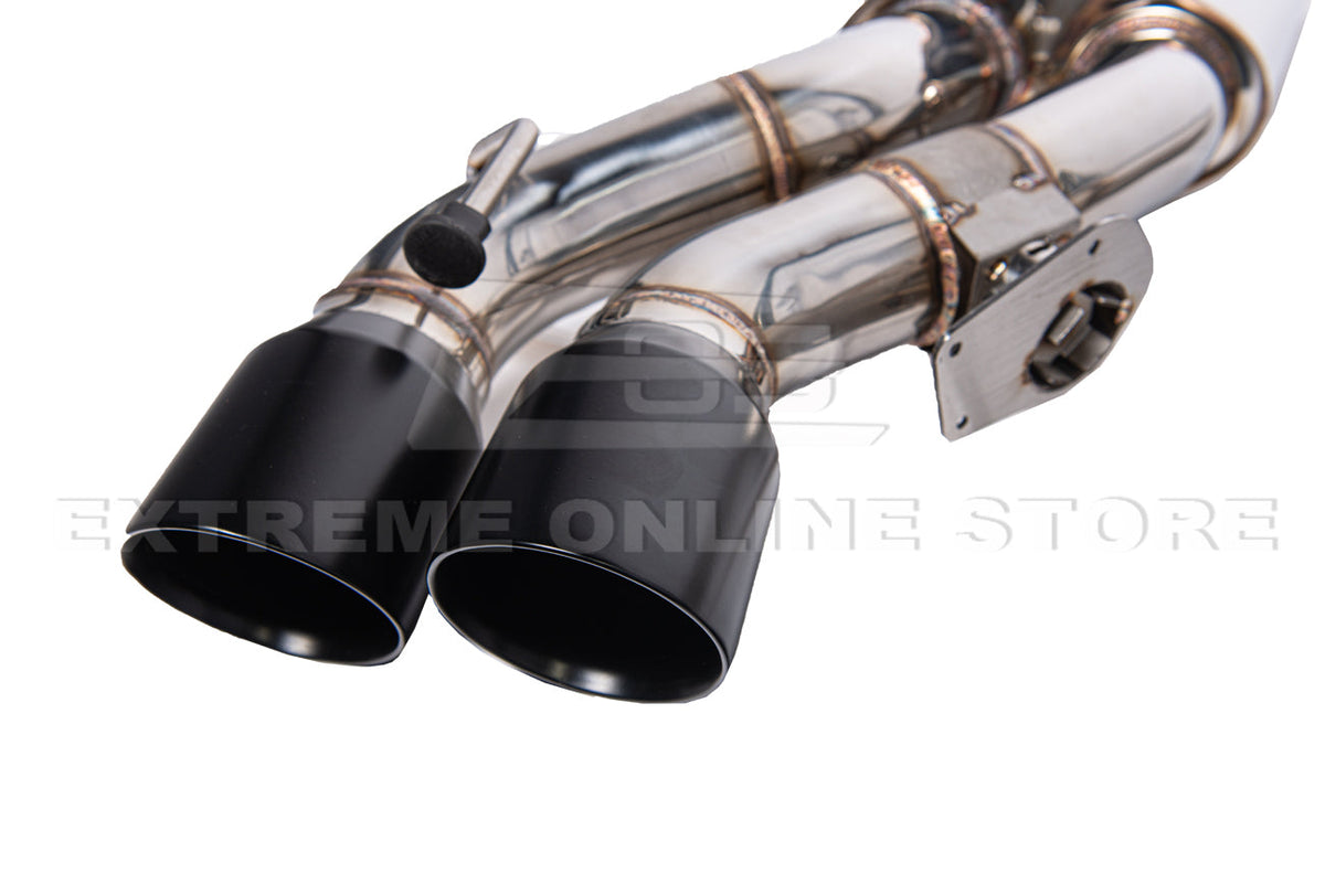 2016-19 Cadillac CTS-V Dual-Mode Mufflers Axle-Back Exhaust System image 21