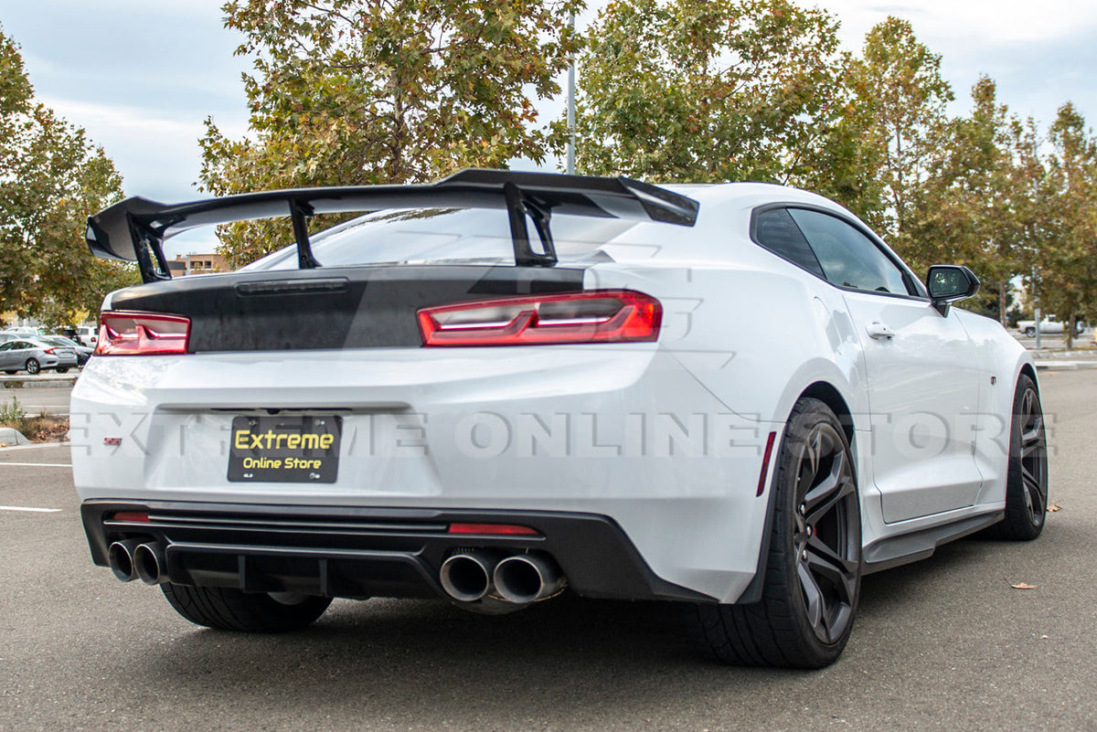 Camaro ZL1 1LE Rear Trunk Spoiler W/ Rear Spoiler Camera Option image 26