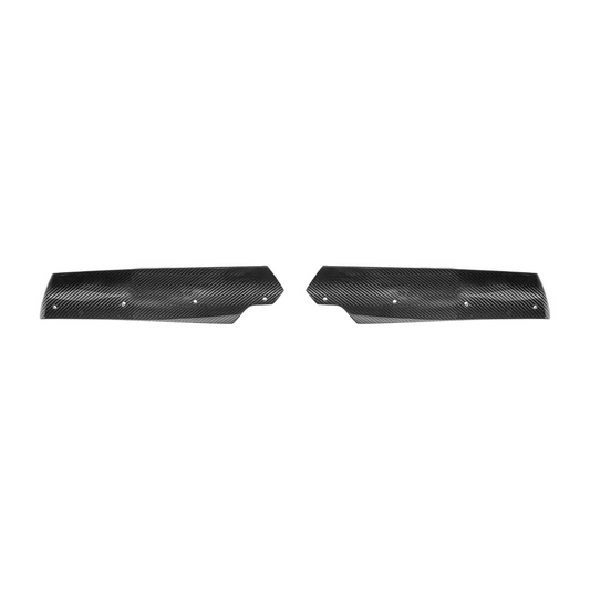 Corvette C7 DRY CARBON FIBER Rear Spoiler Side Winglets image 2