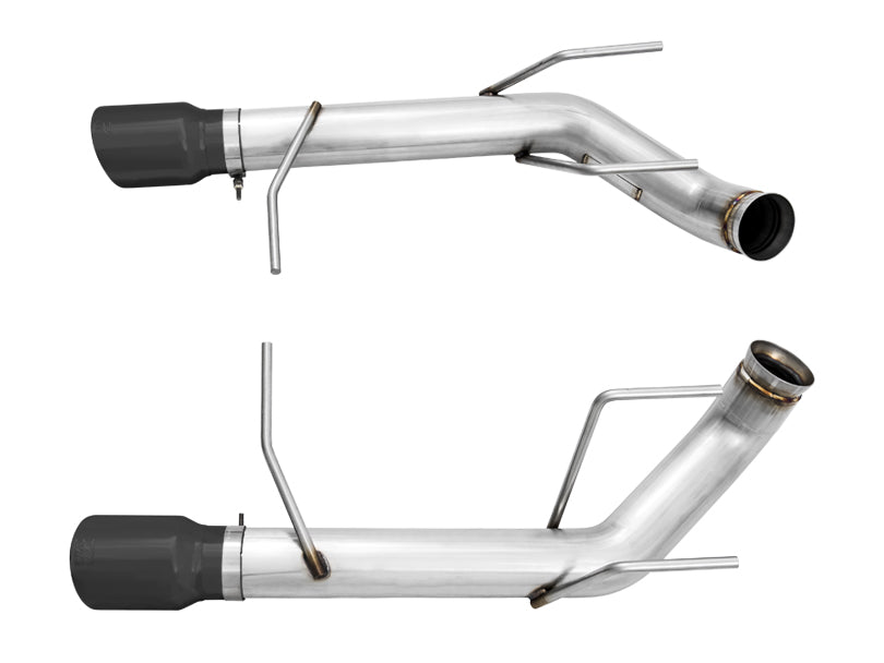 AWE Track Edition Axle-back Exhaust for the S197 Ford Mustang GT - Diamond Black Tips image 3