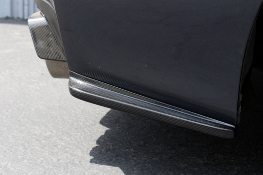 Carbon Fiber Rear Bumper Skirts - 2015-21 Subaru WRX /STI