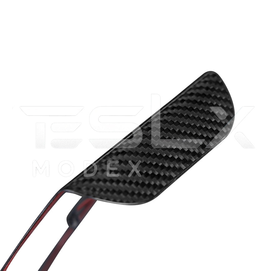 2024-Up Tesla Model 3, 2025-Up Model Y Carbon Fiber Interior Water Cup Frame image 14