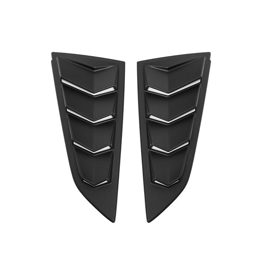 Corvette C7 Track Package Side Quarter Window Louver image 2