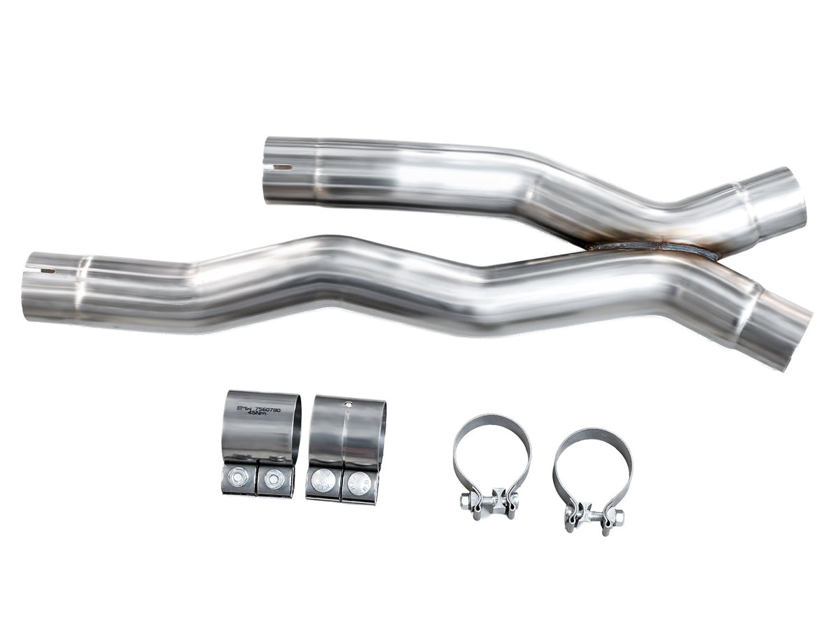 AWE Non-Resonated Performance Mid Pipes for BMW F97 X3 M / F98 X4 M image 4