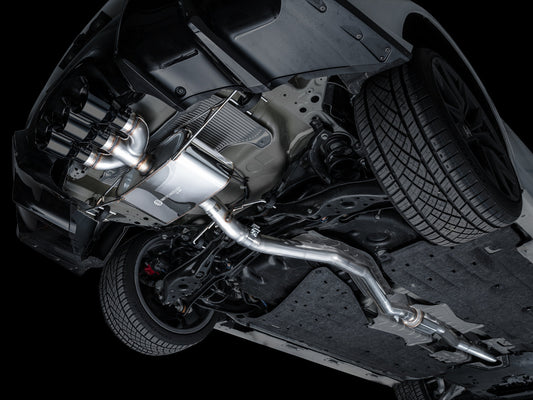 AWE Touring Edition Exhaust for DE5 Integra Type-S - Triple Diamond Black Tips image 2