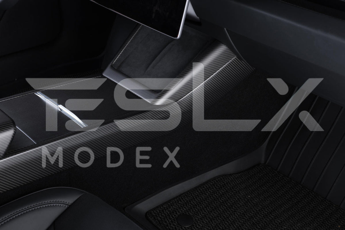2024-Up Tesla Model 3, 2025-Up Model Y Carbon Fiber Interior Center Console Frame image 10
