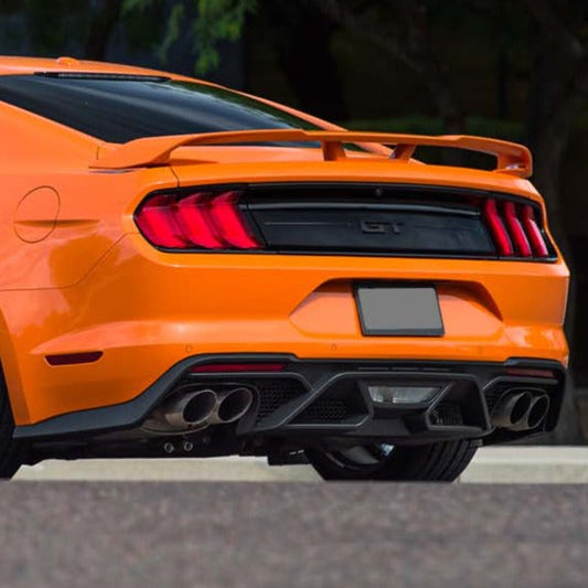 2018-22 Ford Mustang GT500 Rear Bumper Quad Tips Diffuser image 2