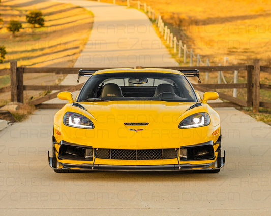 Corvette C6 Legacy Stage-3 Racing Front Splitter With Undertray | Track Aero image 2