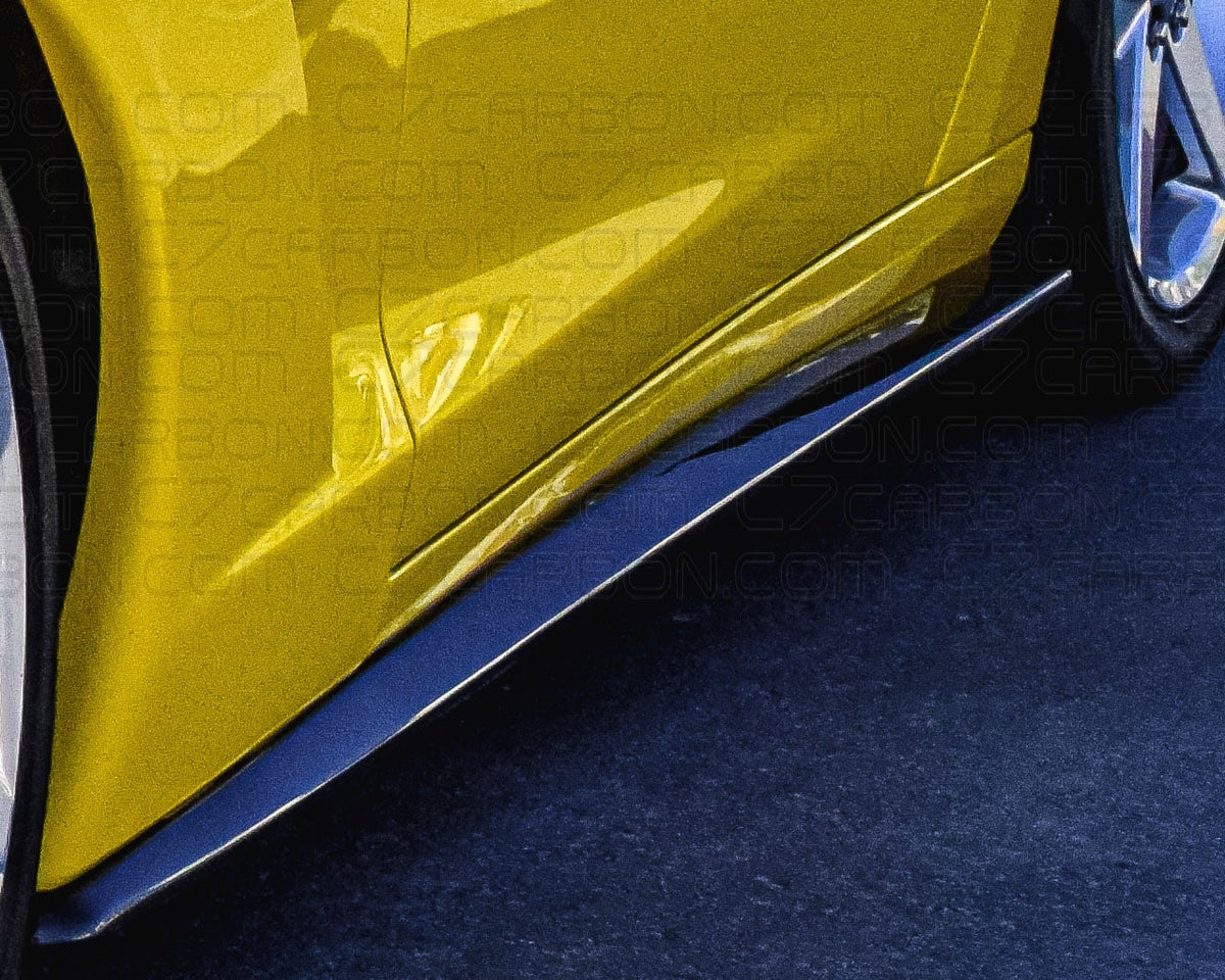 Corvette C6 | Base C6 | ZR1 Extended Side Skirt Set image 3
