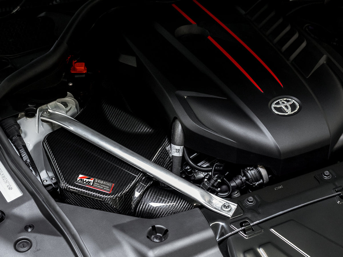 AWE S-FLO Carbon Intake Lid for 2020+ GR Supra image 8
