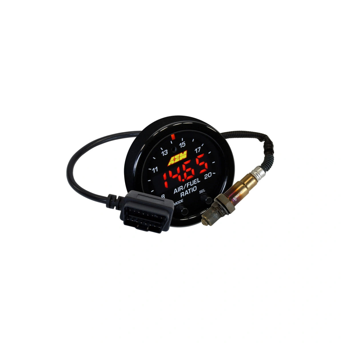 AEM 30-0334 X-Series Wideband UEGO AFR Gauge with OBD CAN Integration