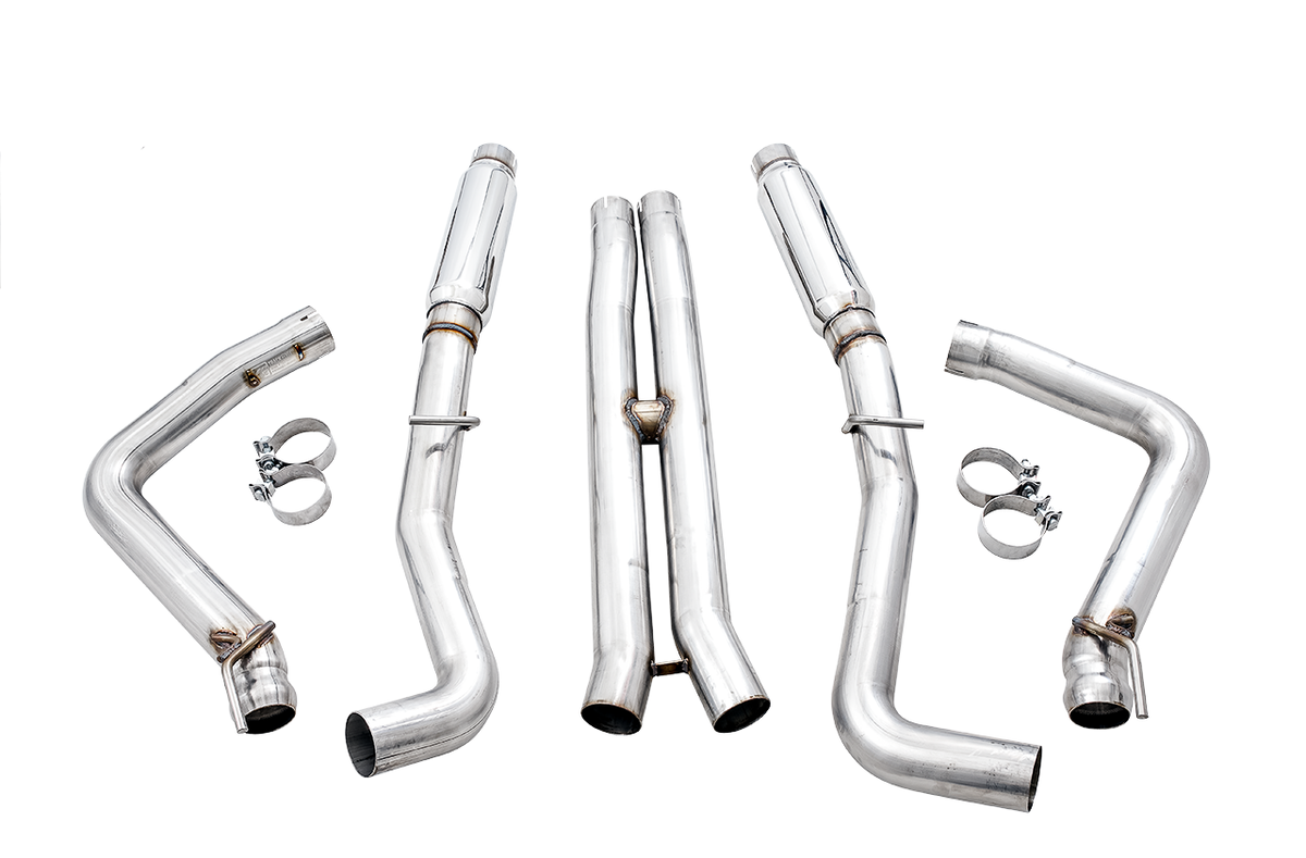 AWE Track Edition Exhaust for 15+ Challenger 6.4 / 6.2 SC - Stock Tips image 4