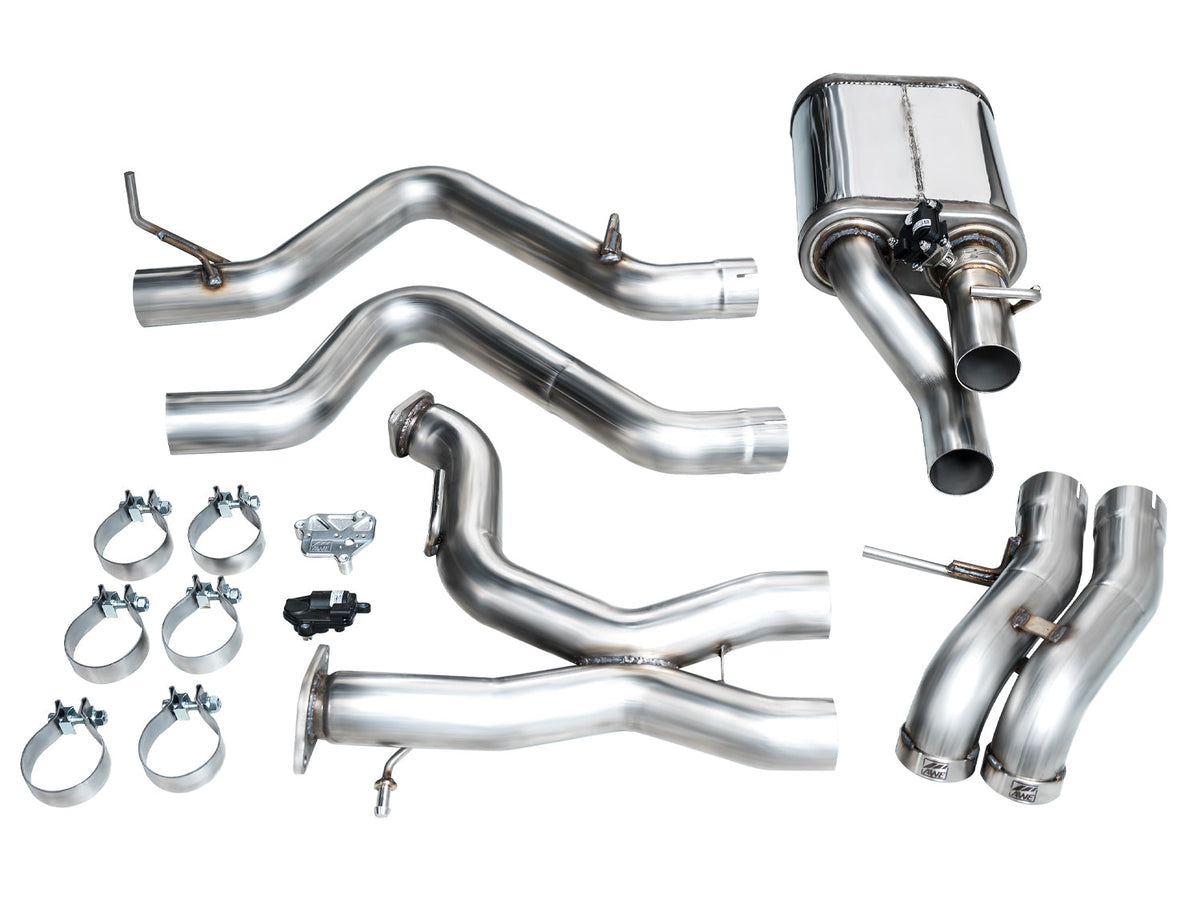 AWE SwitchPath Exhaust for Ford Bronco Raptor - Dual BashGuards image 23