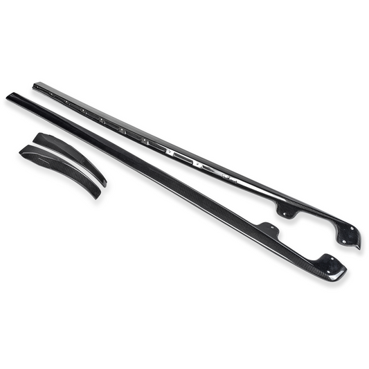 Corvette C6 Grand Sport / Z06 / ZR1 Side Skirts Rocker Panels image 2