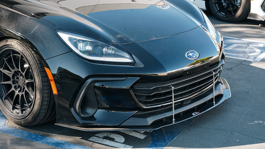 Carbon Fiber Wind Splitter w/ Rods-Subaru BRZ 2022+