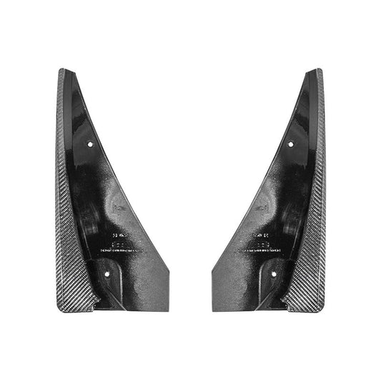 2016-19 Cadillac CTS-V DRY CARBON FIBER Front Mud Flaps Splash Guard image 2