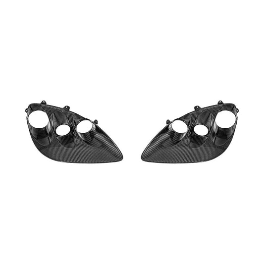 2005-13 Corvette C6 Replacment DRY CARBON FIBER Headlights Housing image 2