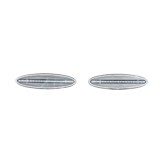 Corvette C5 | Rear Bumper Red LED Side Marker Lights image 2