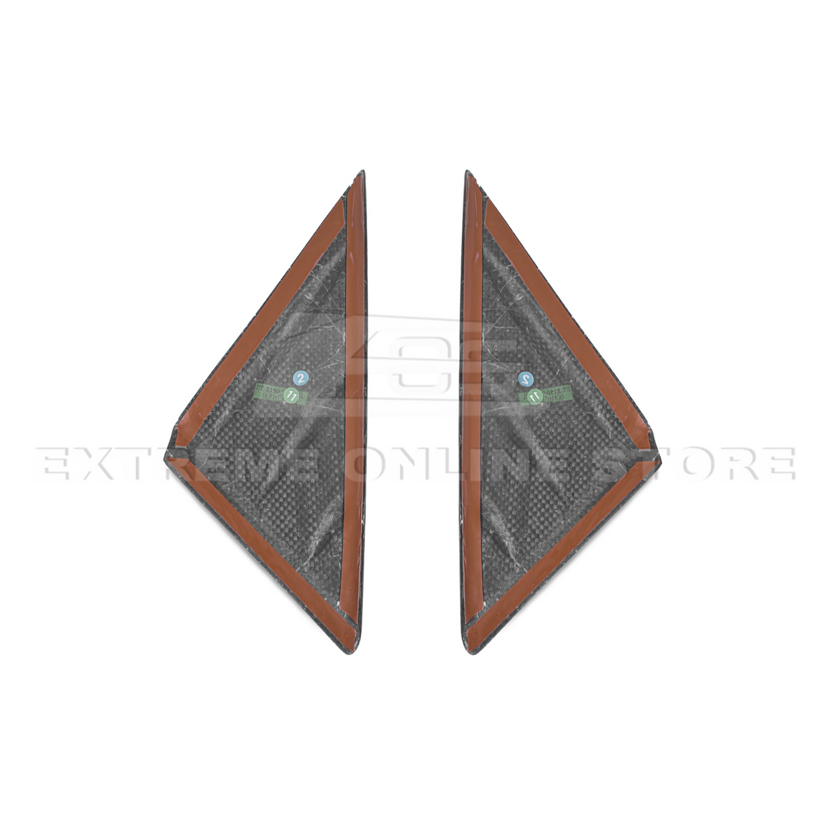 Chevrolet Corvette C8 DRY CARBON FIBER Anti Wind Buffeting Cover image 15
