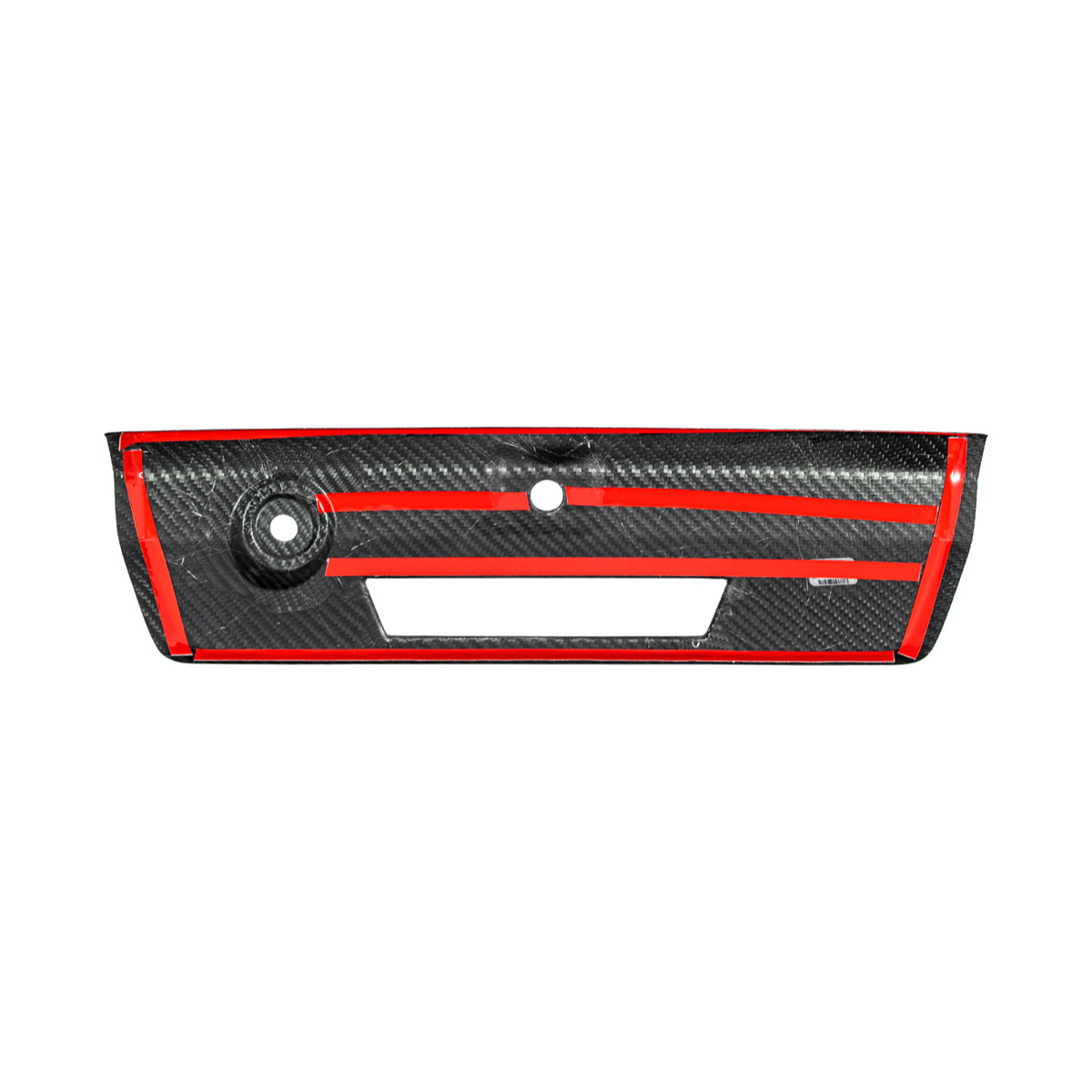 2021-Up Ford F-150 | DRY CARBON FIBER Rear Trunk Tailgate Handle Assembly Cover image 21
