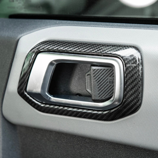 2021-Up Ford Bronco Rear Door Handle Trim Cover image 2