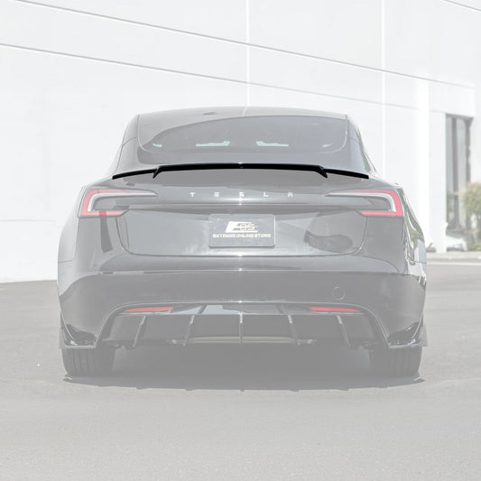 2024-Up Tesla Model 3 Performance Style Rear Trunk Wing Spoiler image 2