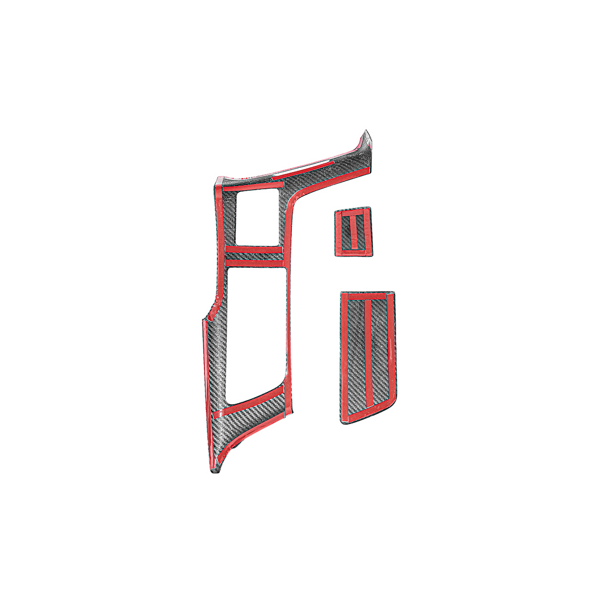 Corvette C7 | Carbon Fiber Center Console Bezel Cup Holder Trim Panel image 29