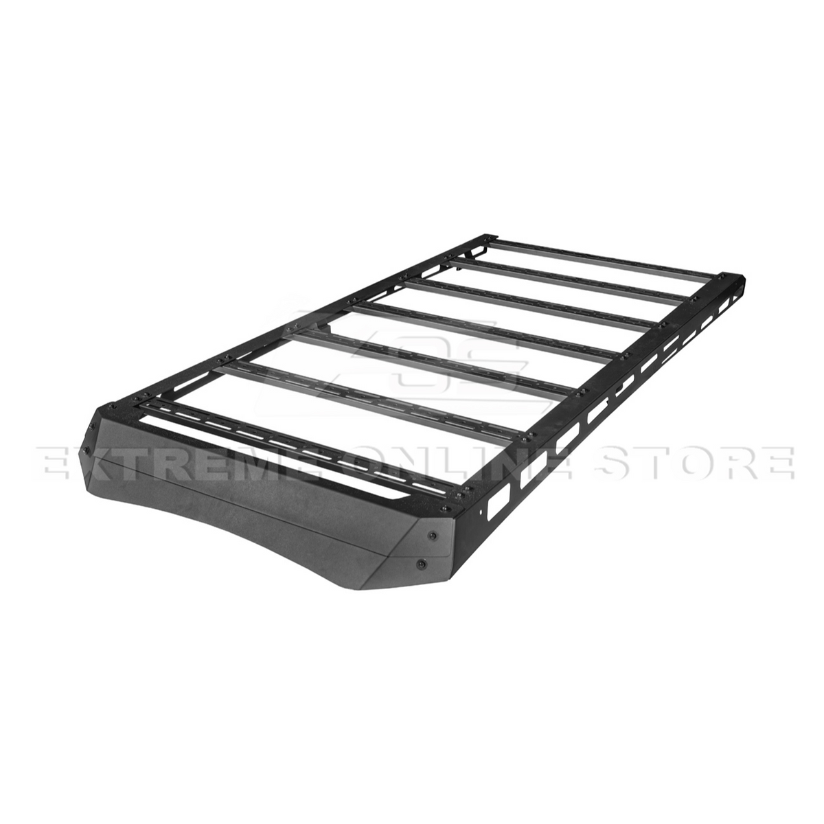 2010-24 Toyota 4Runner V2 Carbon Steel Black Top Roof Rack Cargo Carrier image 32