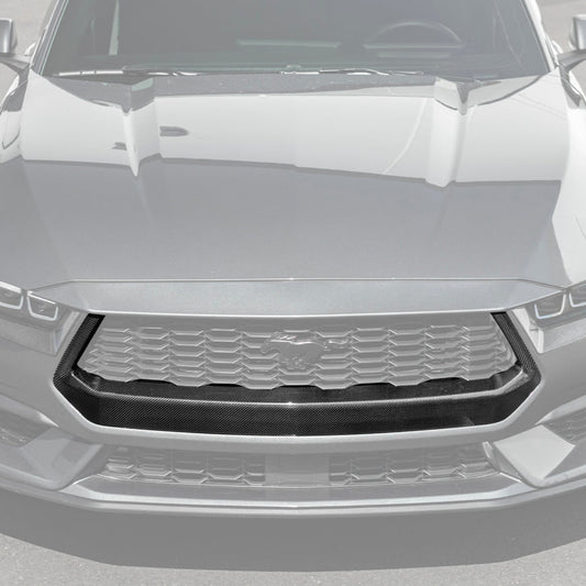2024-Up Ford Mustang Center Grille Lower Trim Frame image 2