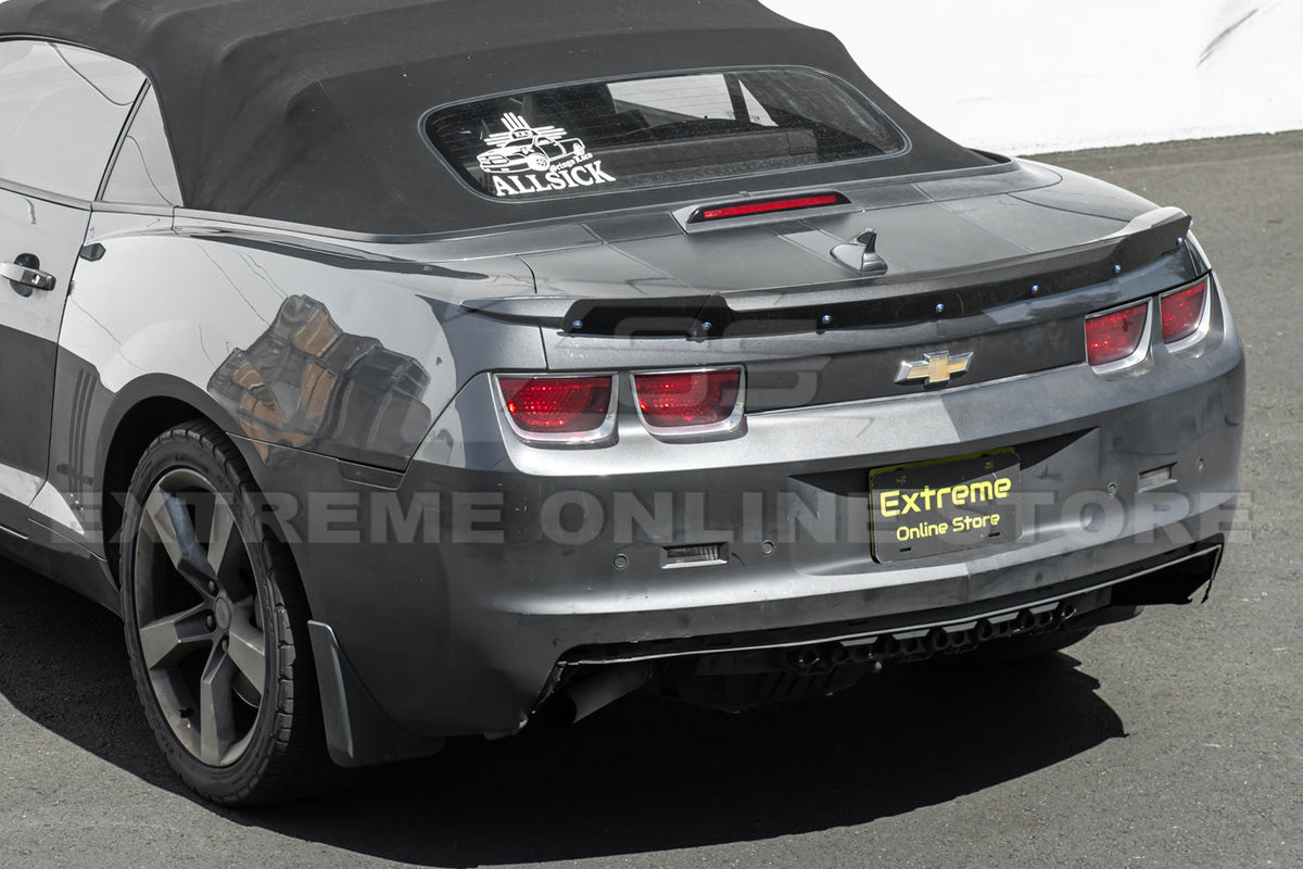 2010-13 Camaro Smoke Tinted Wickerbill Spoiler image 16