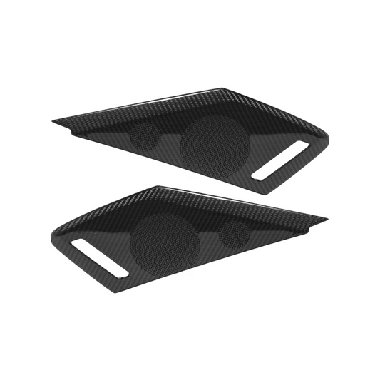 Corvette C8 DRY CARBON FIBER Door Speaker Cover image 2