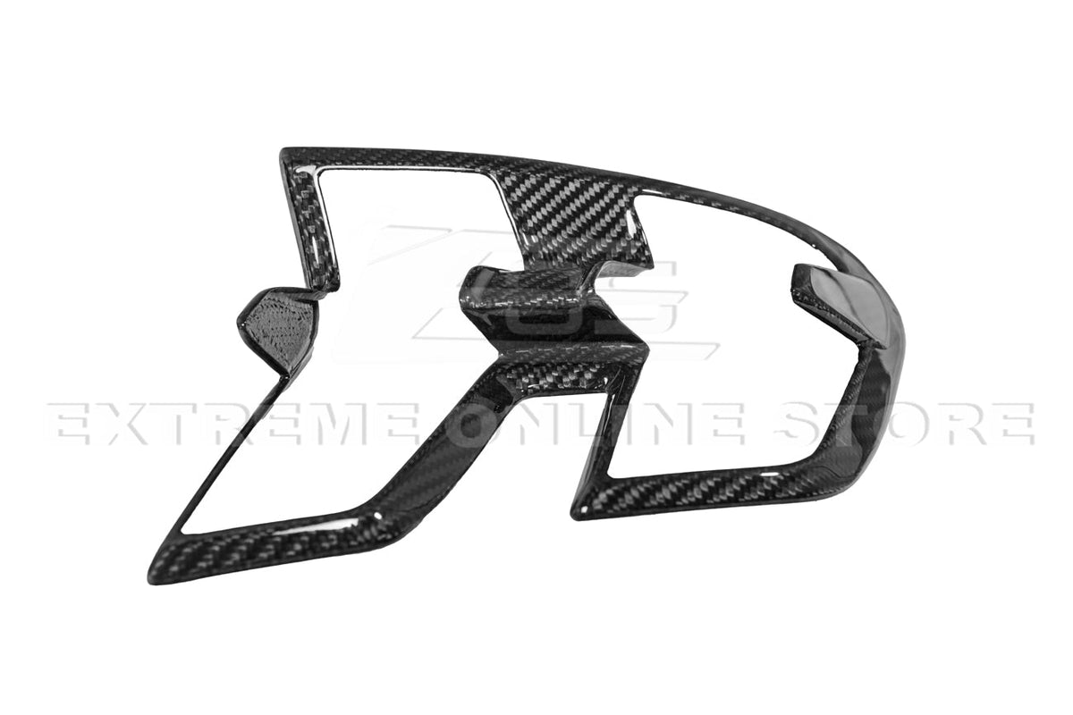 2021+ Ford Mustang Mach-E DRY Carbon Fiber Rear Tail Light Bezel Cover image 10