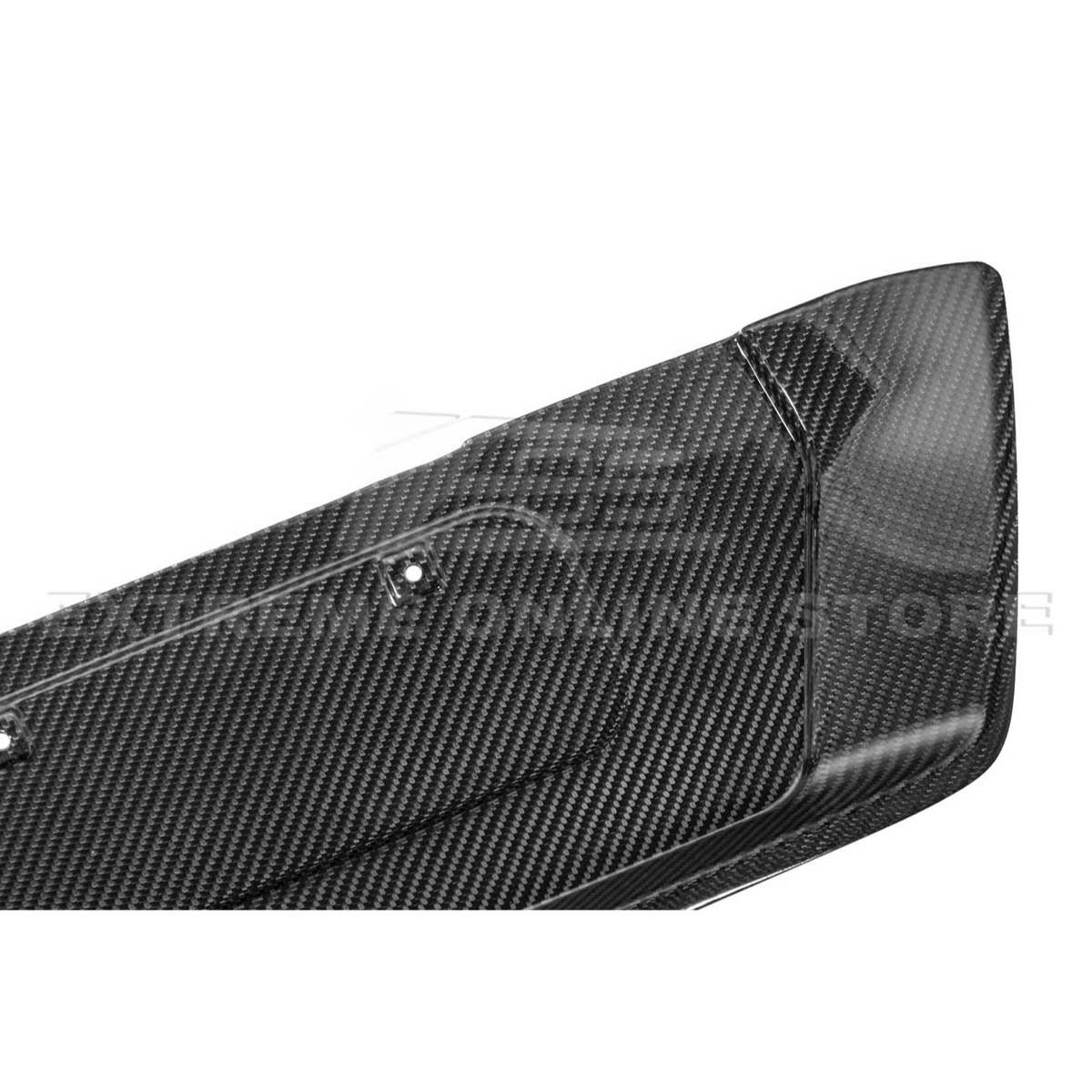 Corvette C8 Z06 DRY CARBON FIBER License Plate Backing image 20