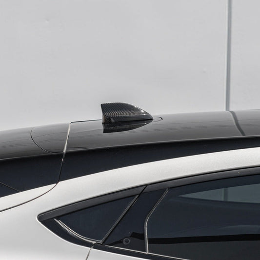 2021-23 Mustang Mach-E DRY Carbon Fiber Shark Fin Roof Antenna Cover image 2
