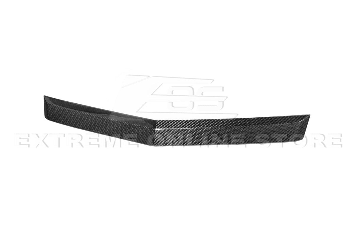 2009-15 CTS-V Coupe DRY CARBON FIBER Rear Deck Lid Applique Trunk Insert image 10