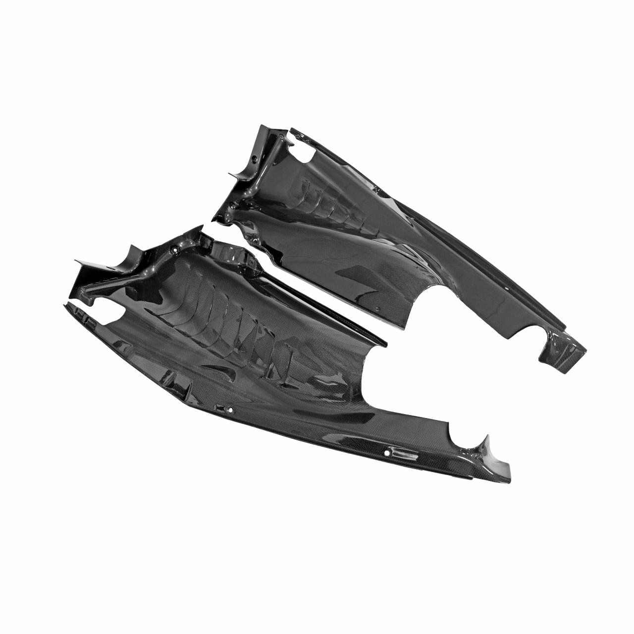 Carbon Fiber 4 Piece Engine Bay Set - Ferrari 488 GTB Coupe