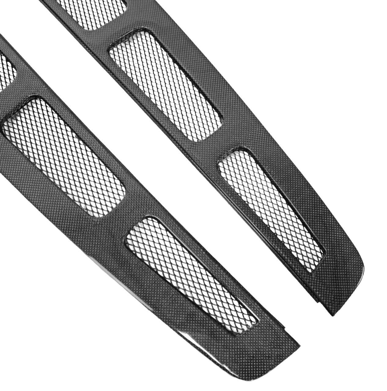 Carbon Fiber Rear Window Louvers - Ferrari 360 Modena and Challenge