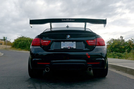 GTC-200 Carbon Fiber Adjustable Wing - BMW F32 4 Series