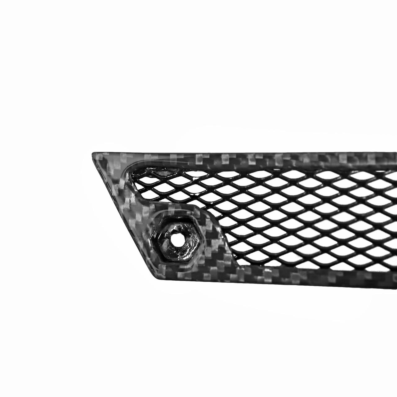 Carbon Fiber Front Bumper Lower Grill Center Insert - Lamborghini Gallardo