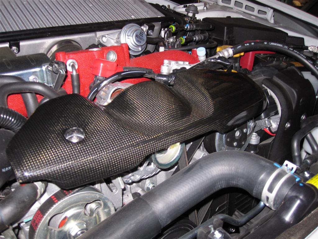 Carbon Fiber Alternator Cover- Subaru Impreza WRX/ STI 2008-2014