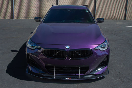 Carbon Fiber Front Wind Splitter - BMW G42 M240i (including X Drive)