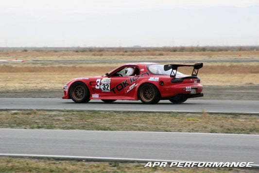 GTC-300 67" Carbon Fiber Adjustable Wing - Mazda RX7 FD
