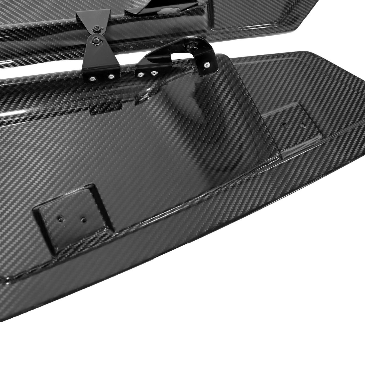 Carbon Fiber Large Engine Air Intake Cover Panels -Lamborghini Aventador