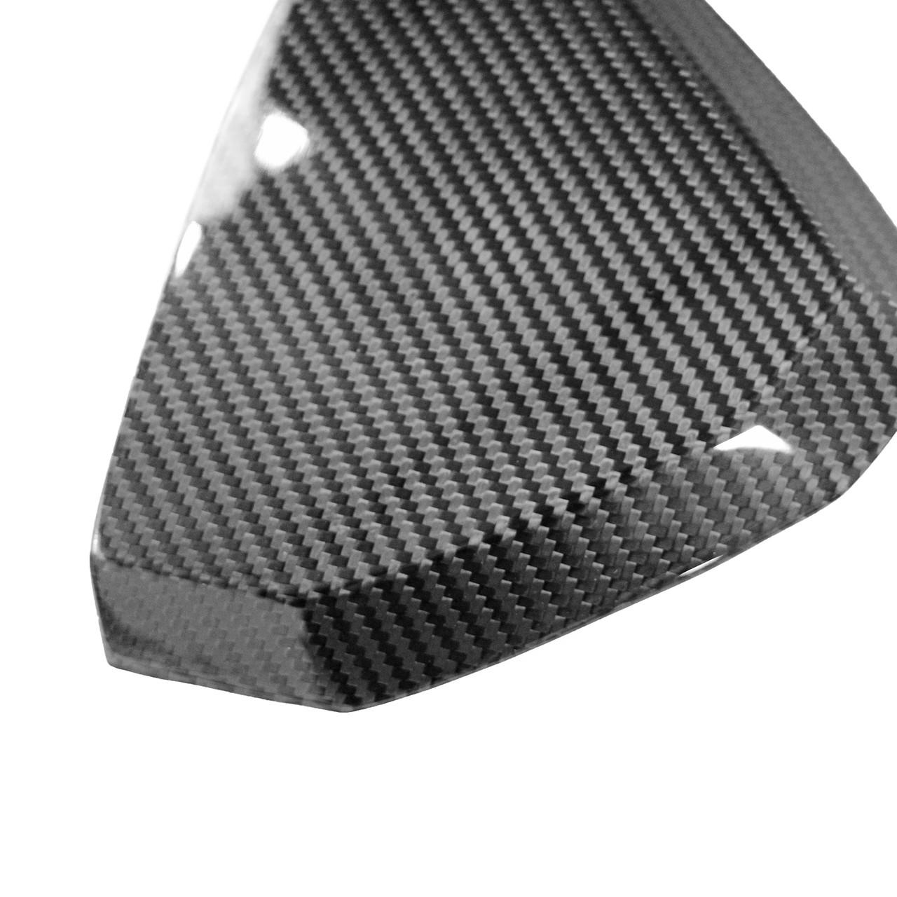 Carbon Fiber Dash End Caps - Lamborghini Aventador