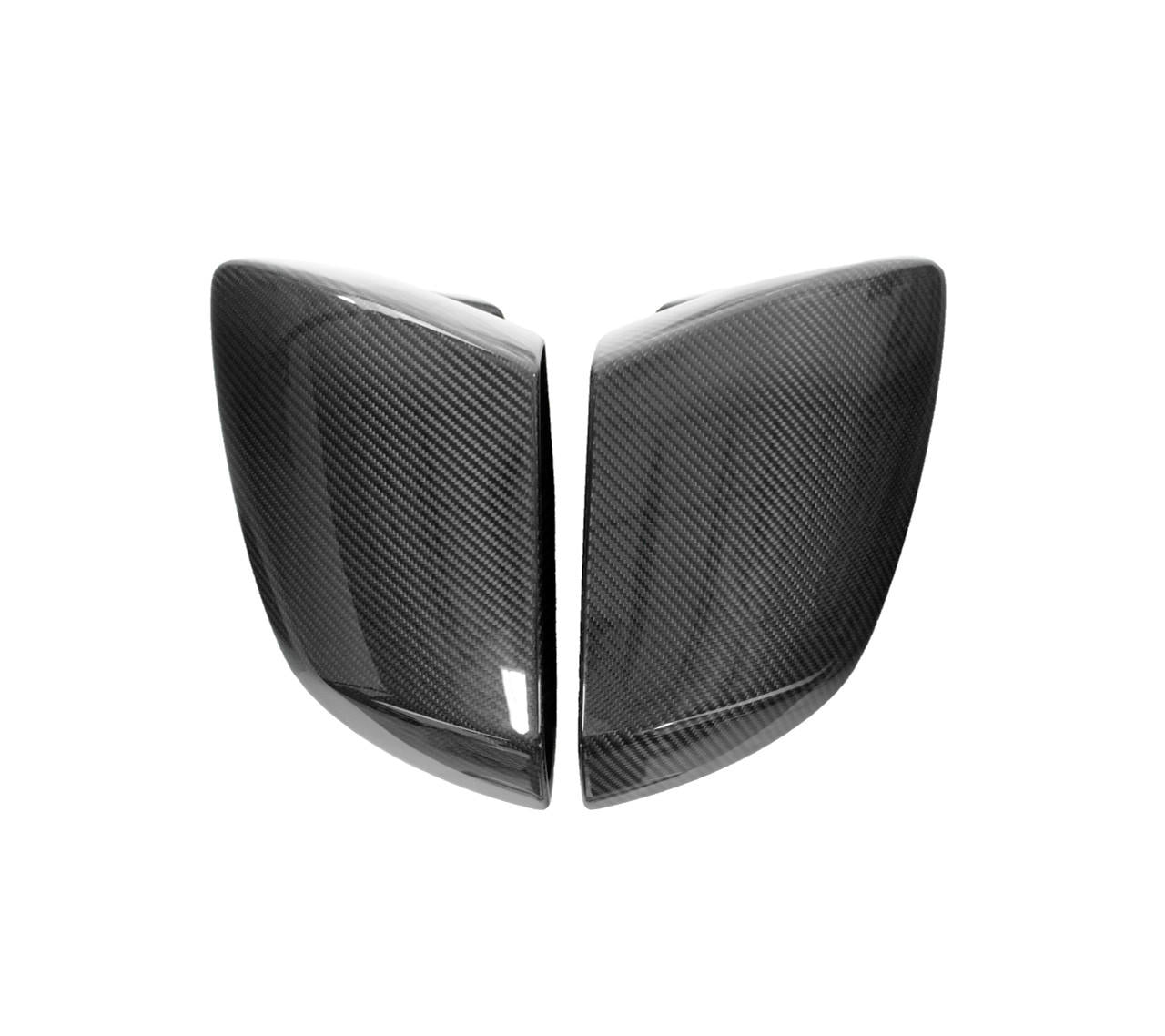 Carbon Fiber Outer Mirror Casing Replacements With Bases - Lamborghini Huracan