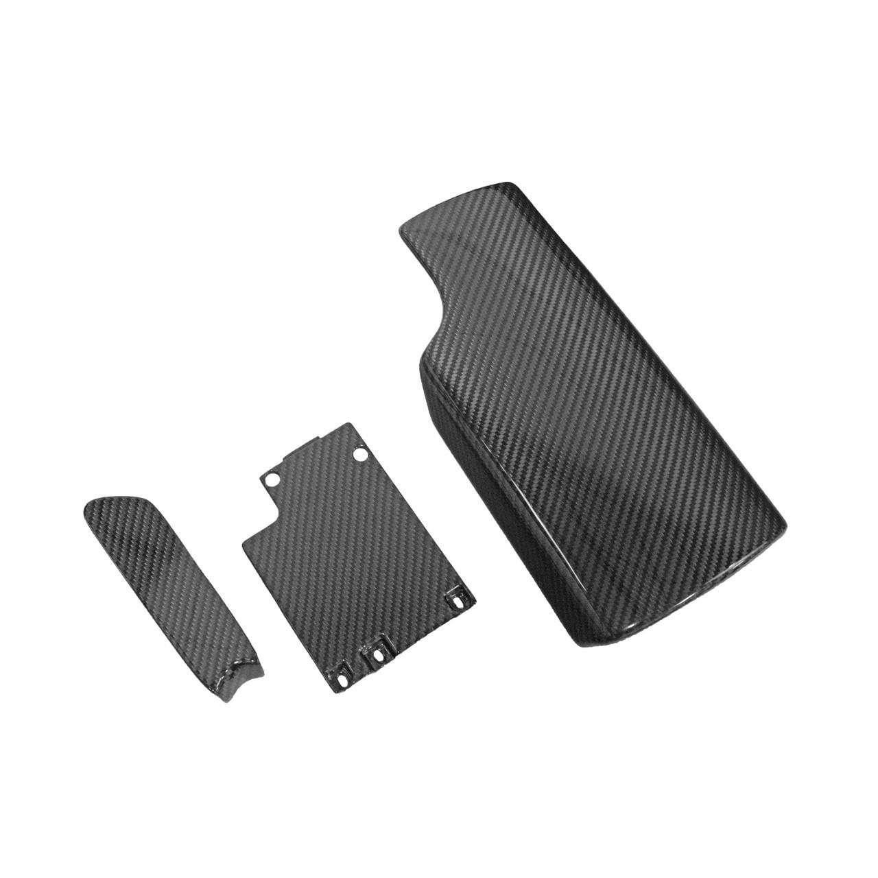 Carbon Fiber Center Console Assembly - Porsche 996/997/987 Boxster Cayman